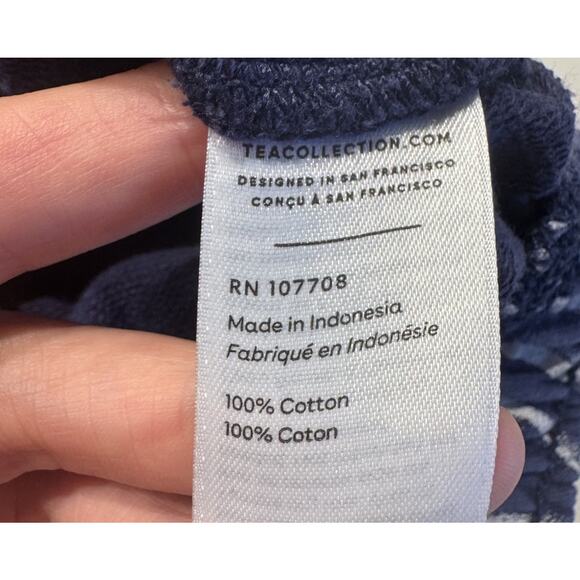 Tea Collection Printed Shorts Boys Size 8 Blue Thick Comfy Pockets - Picture 5 of 6